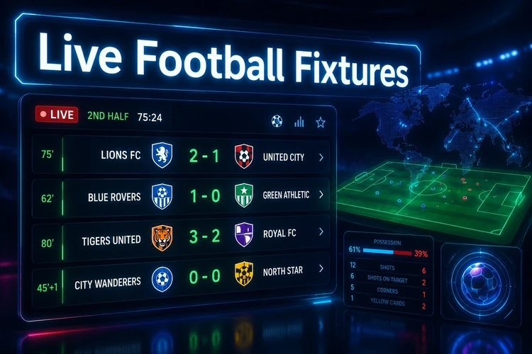 Live Football Fixtures